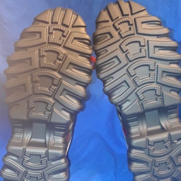 AZALEA WANG HIGH ON YOU FLATFORM SNEAKER IN RED - Picture 6 of 7